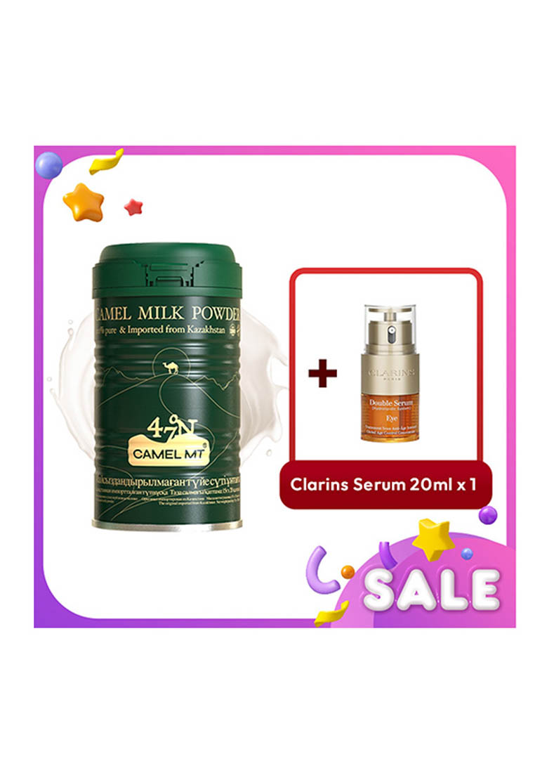 Clarins CLARINS - Camel MT Camel Milk Powder + Clarins Double Serum Eye 2pcs