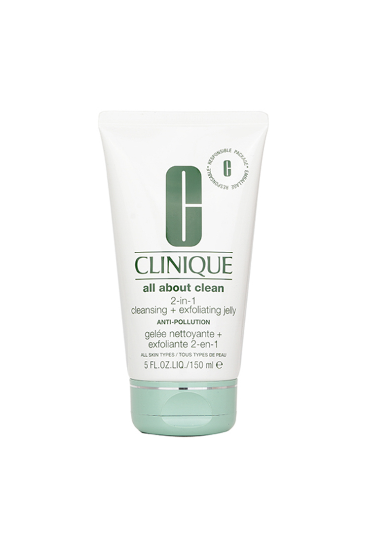 CLINIQUE CLINIQUE - All About Clean 2-In-1 Cleansing + Exfoliating Jelly 150ml/5oz.