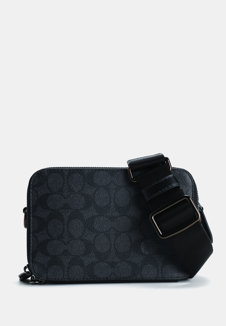 COACH Charter Crossbody Bag 19 In Signature Canvas