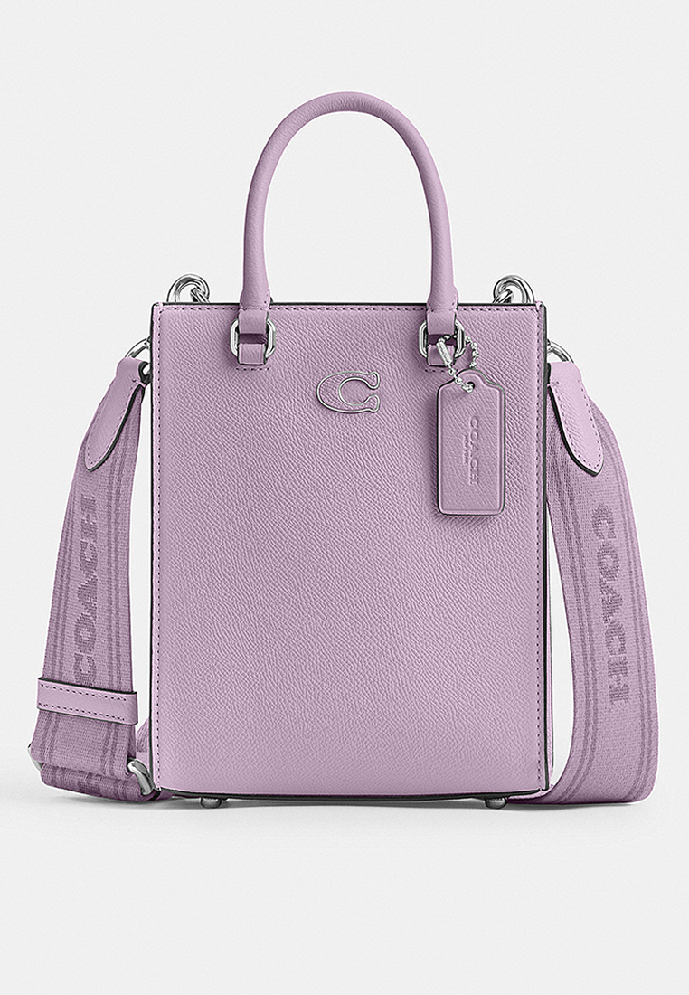 Coach Tote Bag 16 With Signature Canvas