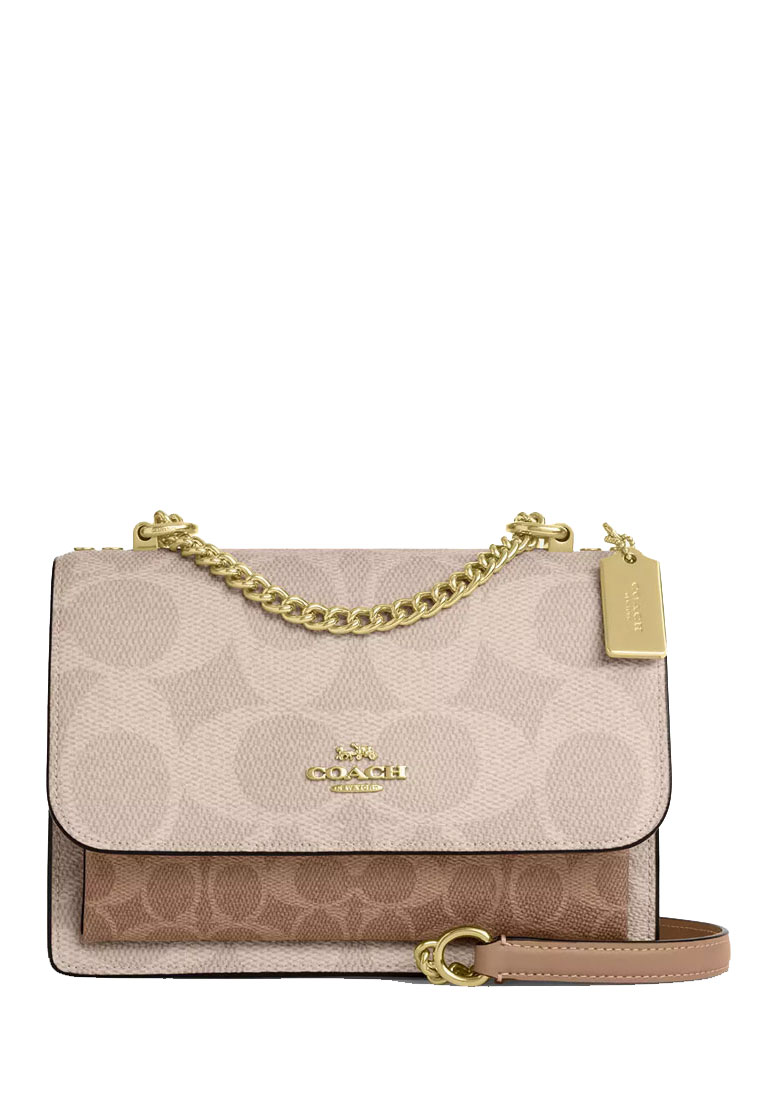 COACH Klare Crossbody Bag In Blocked Signature Canvas