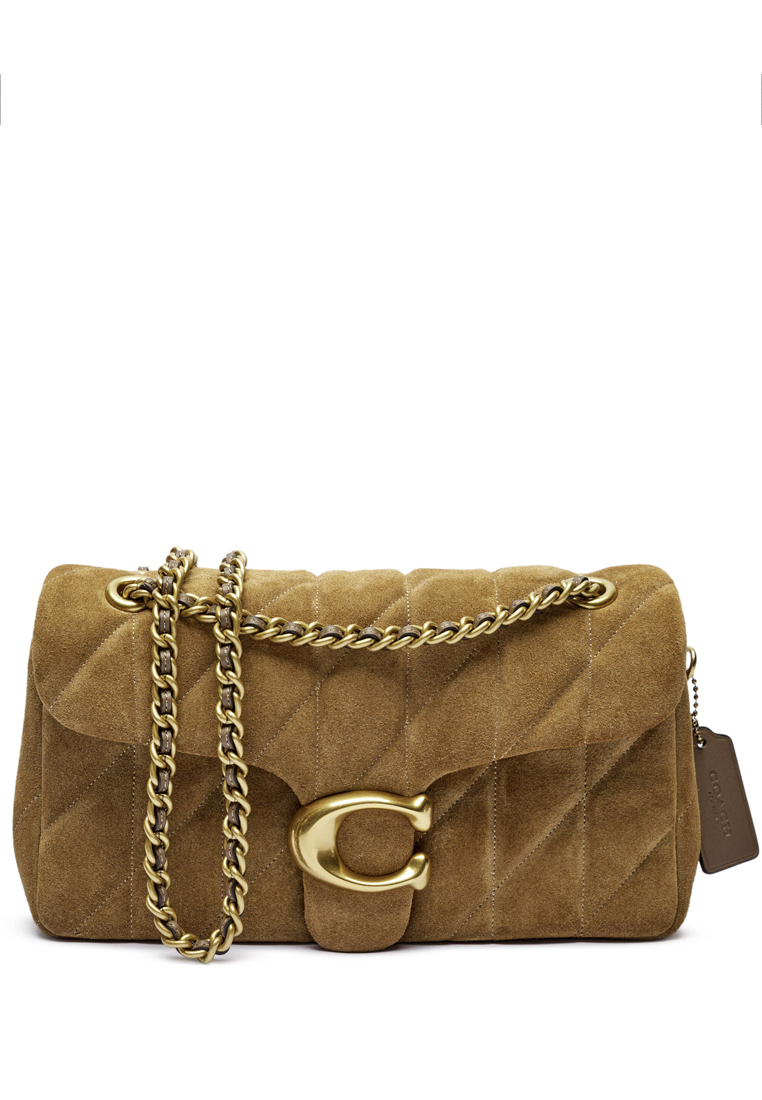 COACH Tabby Shoulder Bag 26 With Quilting - Brass/Cedar