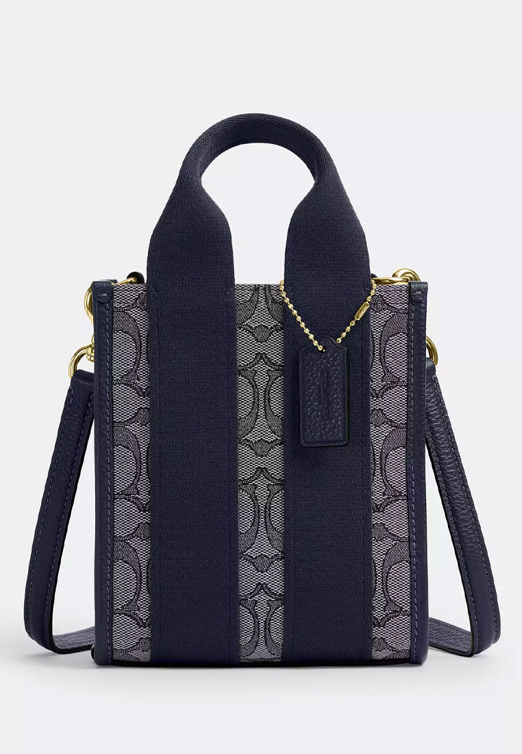 COACH Smith Mini Tote Bag In Signature Jacquard