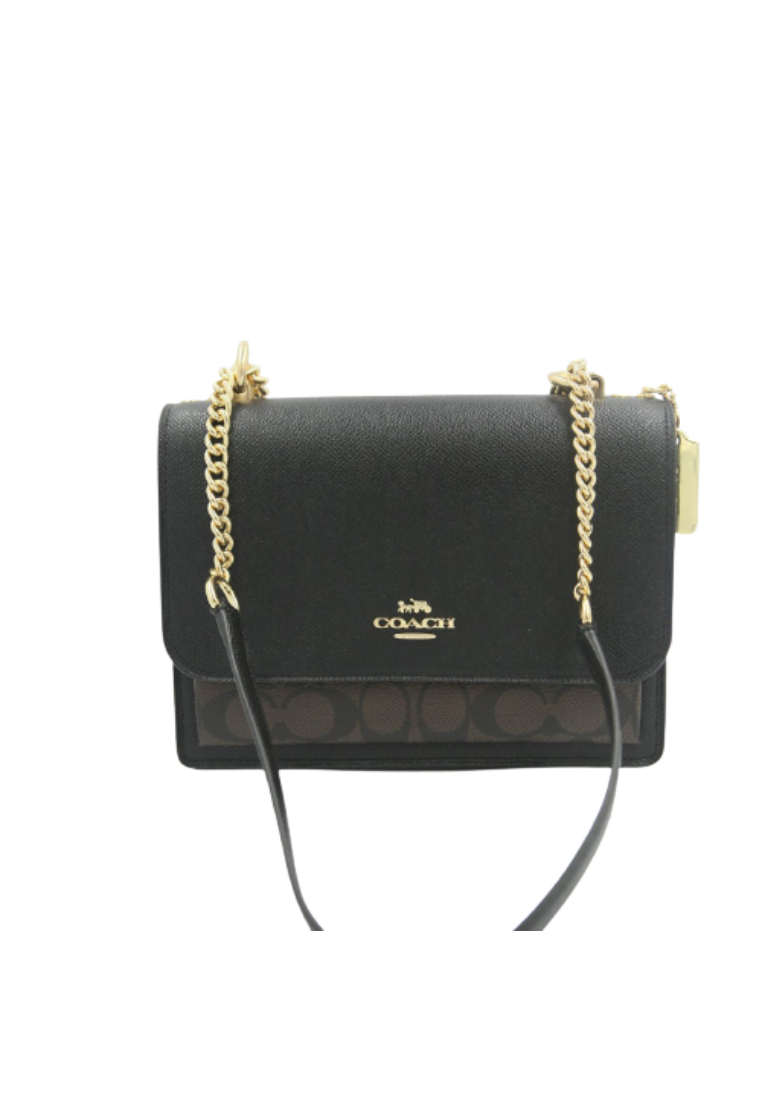 COACH Coach Signature Klare Crossbody 91019 In Brown Black