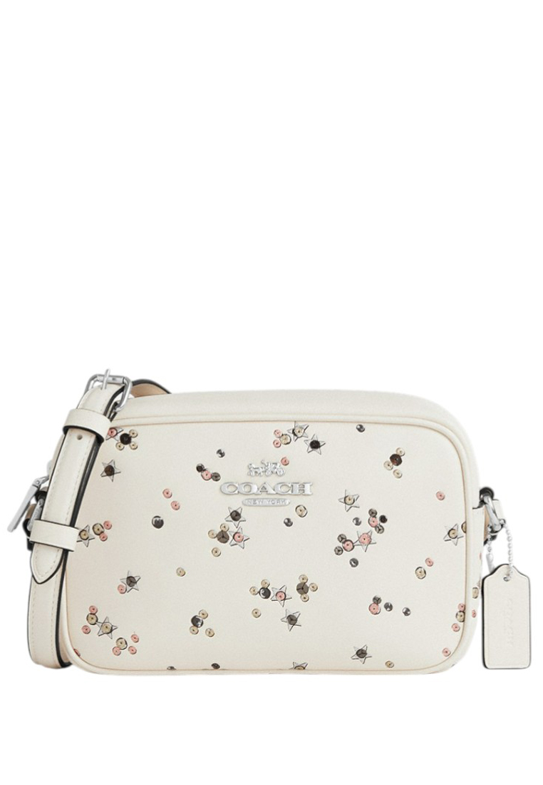 COACH Mini Jamie Camera Bag With Star Print - White/Multi
