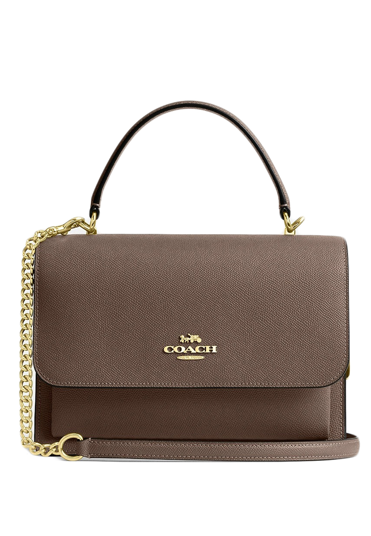 COACH Coach Klare Top Handle Bag - Dark Stone
