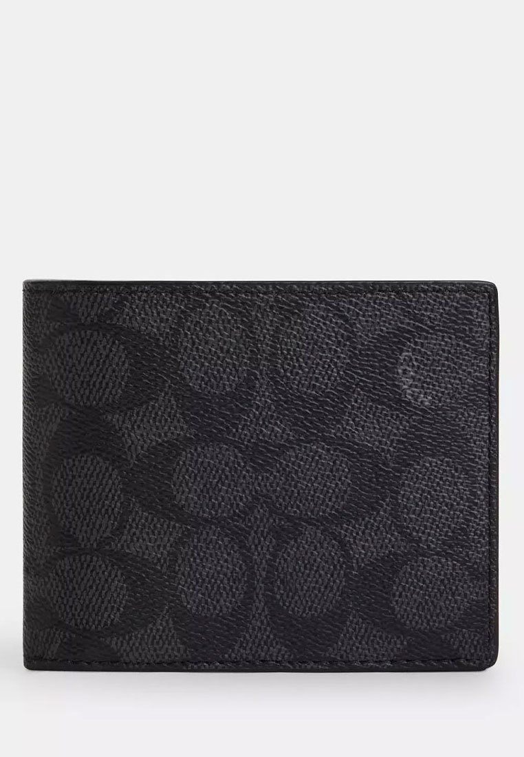 COACH Men 3 In 1 Wallet In Signature Canvas