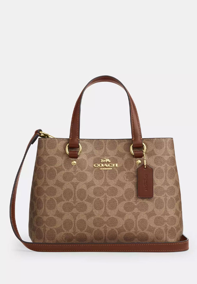 Coach Station Carryall Bag In Signature Canvas