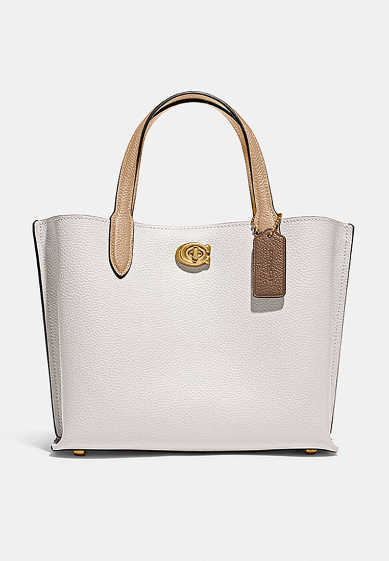 Coach Willow Tote Bag 24 In Colorblock