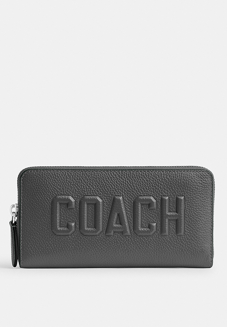 Coach Accordion Wallet With Coach Graphic