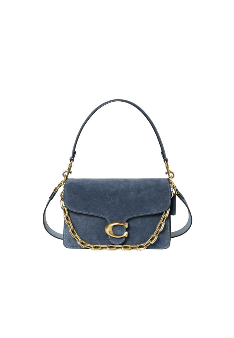 Coach Chain Tabby 26 Women's Shoulder Bag in Denim CAN13