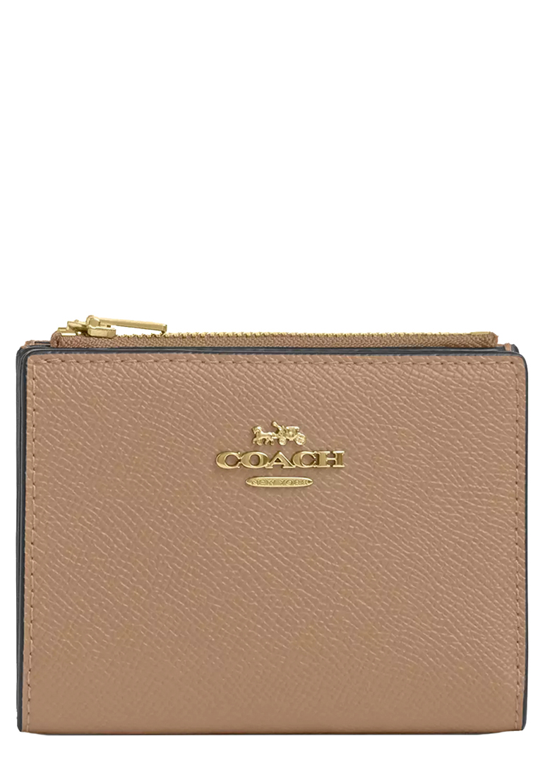 COACH Coach Bifold Wallet in Taupe CR983