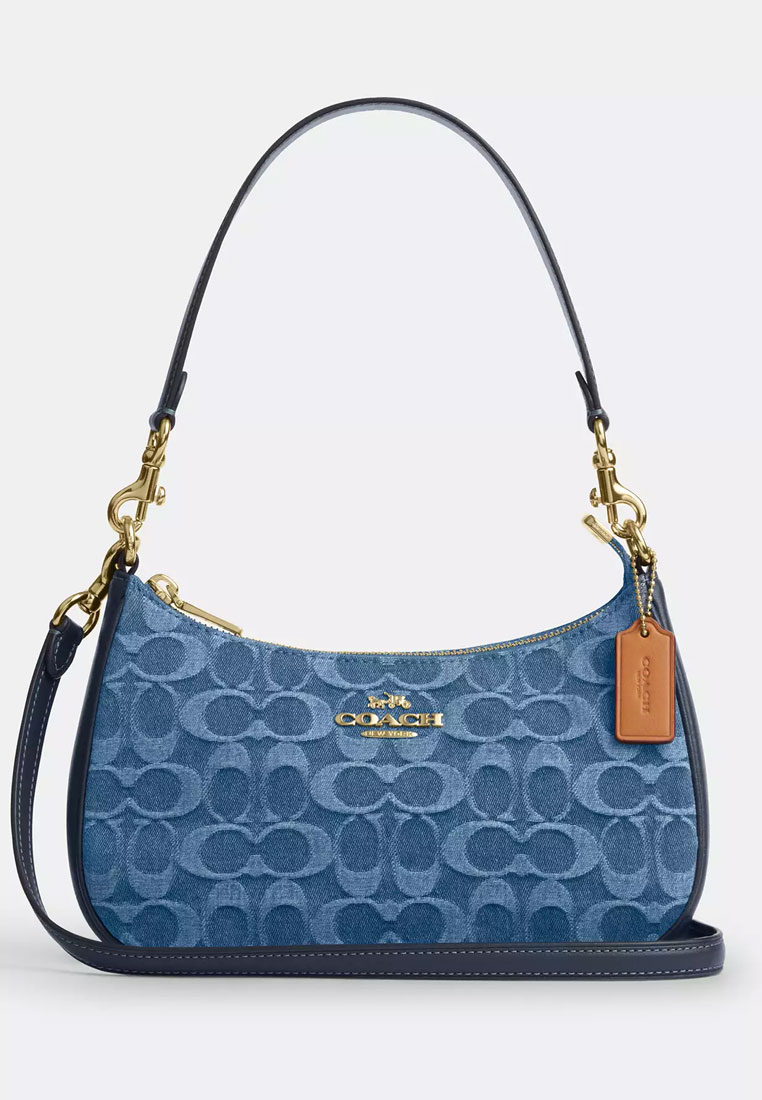 COACH Teri Shoulder Bag In Signature Denim