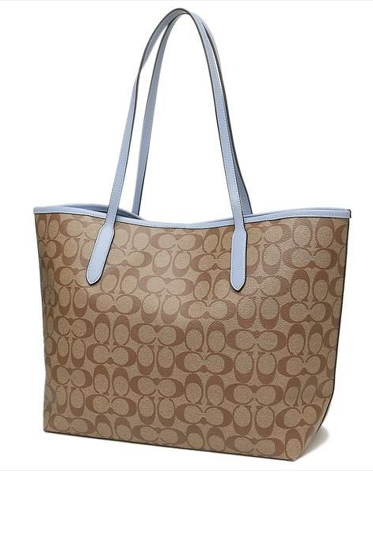 coach bag brown tote