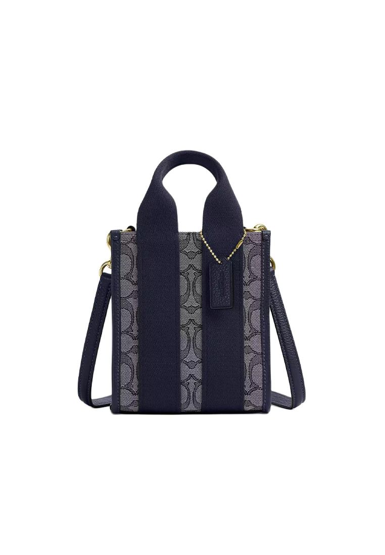 COACH Smith Mini Tote Bag In Signature Jacquard CCL75