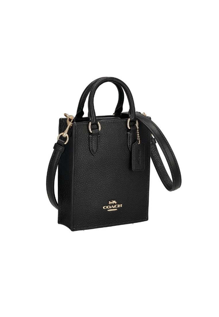 COACH COACH North South Mini Tote (CJ500) - IM / Black