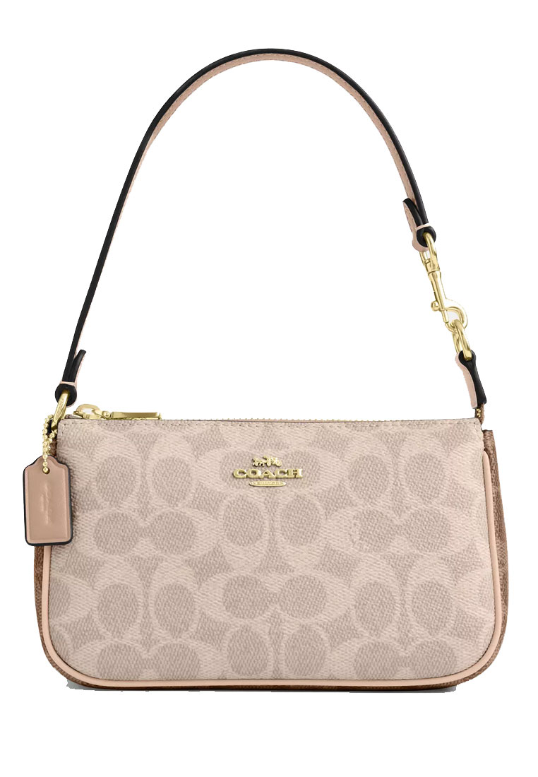 Coach Nolita 19 In Blocked Signature Canvas