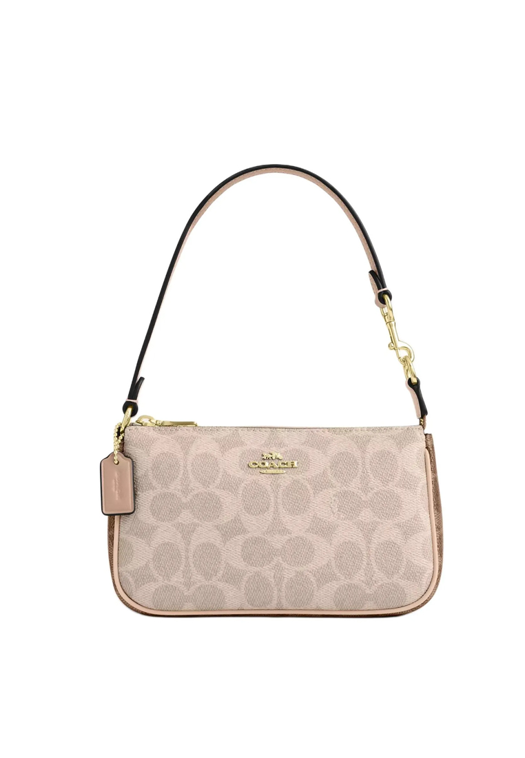 COACH Nolita 19 In Blocked Signature Canvas CY236