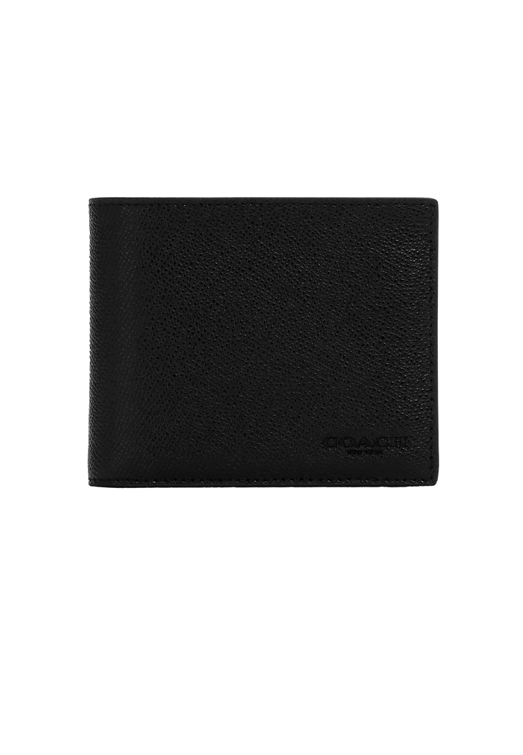 Coach Men's 3 In 1 Wallet Black CR899