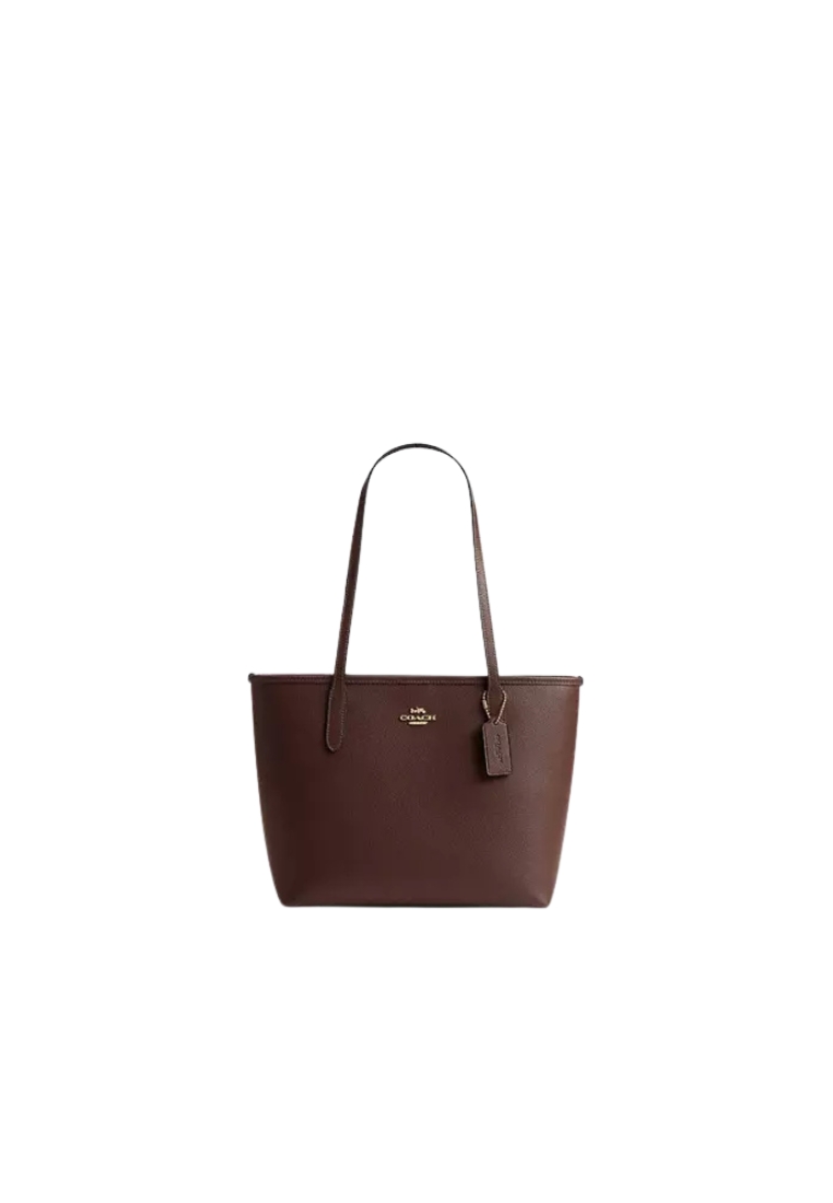 COACH Coach Medium City Tote Bag In Maple CDX83