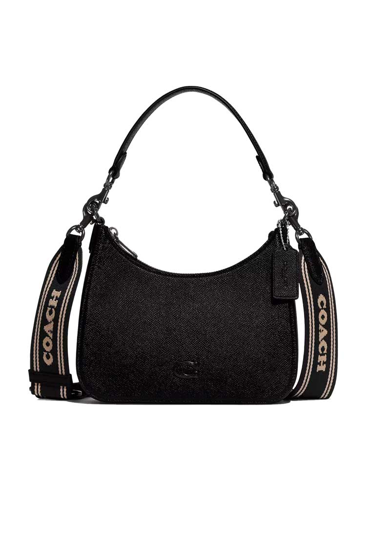 Coach Hobo Crossbody Bag Black CJ842