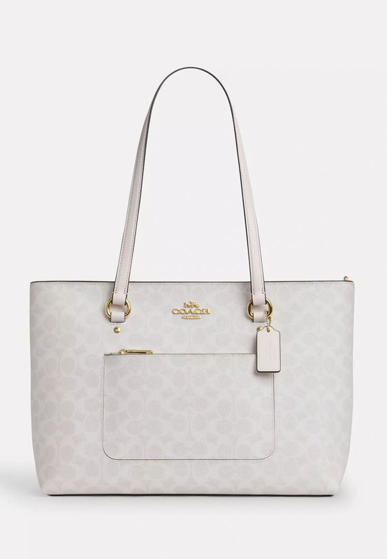 COACH Station Tote Bag In Signature Canvas