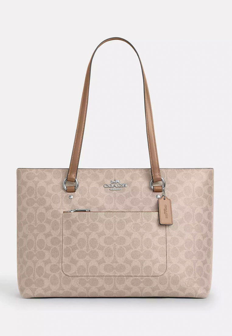 COACH Station Tote Bag In Signature Canvas