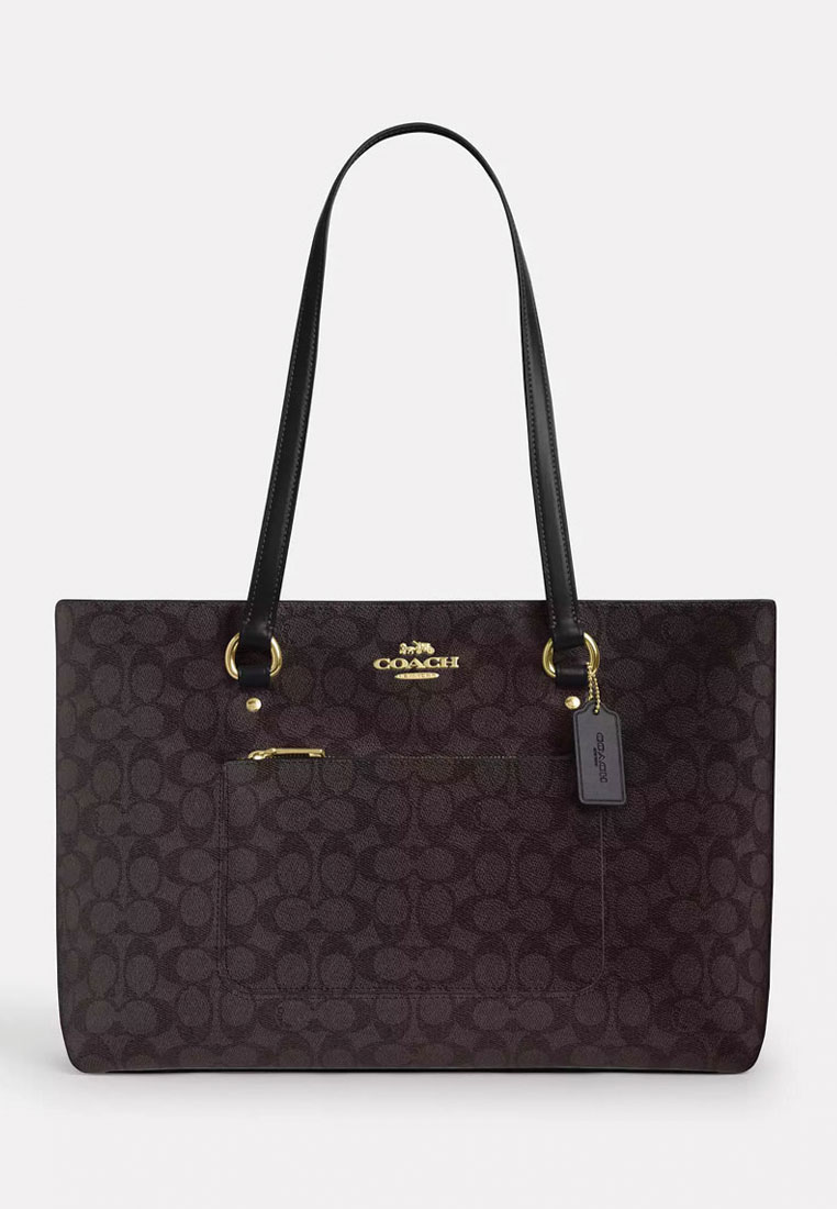 COACH Station Tote Bag In Signature Canvas