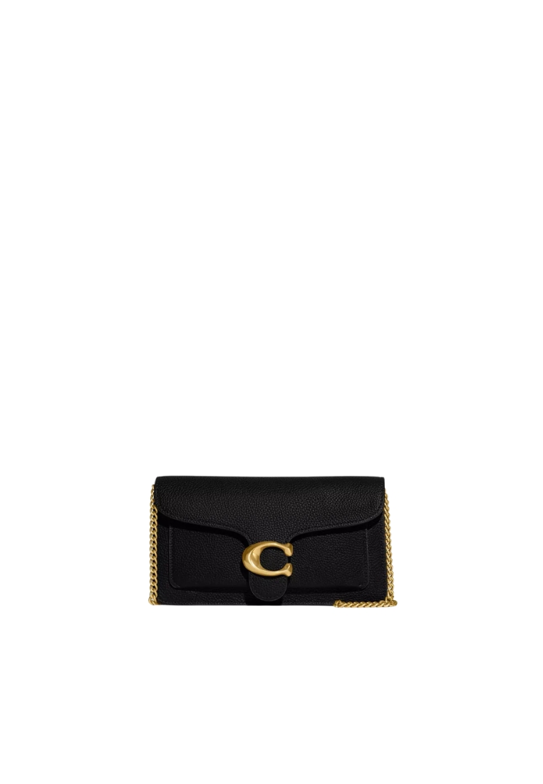 COACH Coach Tabby Chain Clutch In Black CE772
