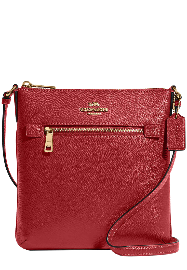 COACH Mini Rowan File Bag in 1941 Red CE871
