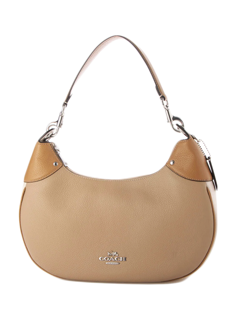 Coach Mara Hobo In Colorblock - Beige/Multi
