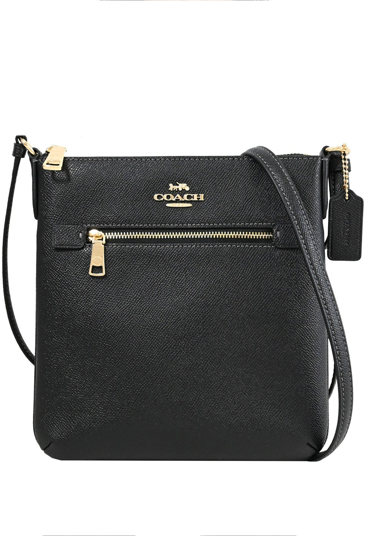 COACH Mini Rowan File Bag - Black