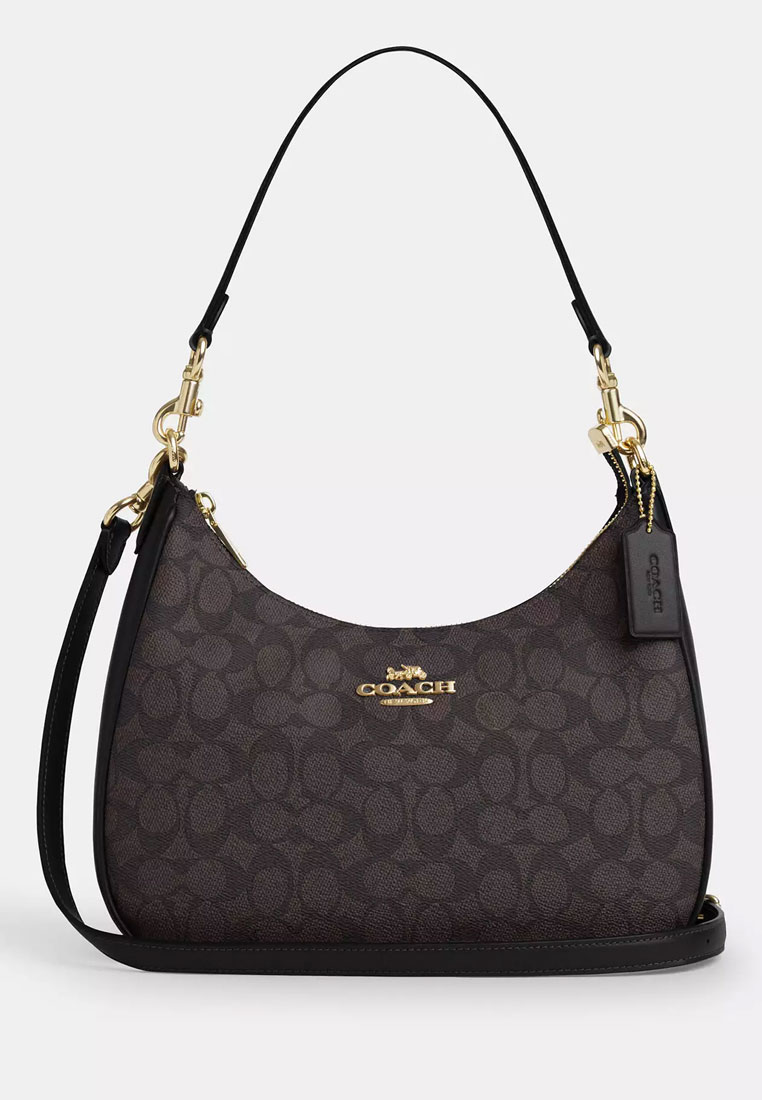 COACH Women Teri Hobo Bag In Signature Canvas