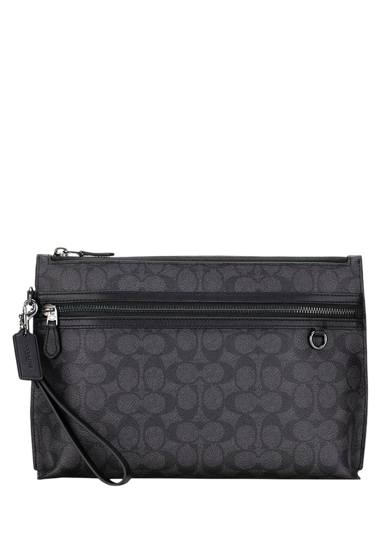 COACH Mens Carryall Pouch - Black