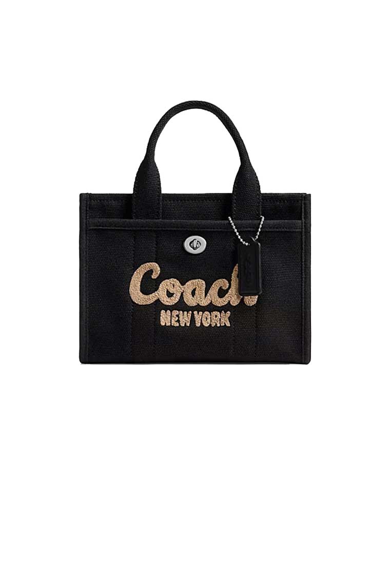 COACH Cargo Small Tote/Crossbody Bag 20 Black CZ098