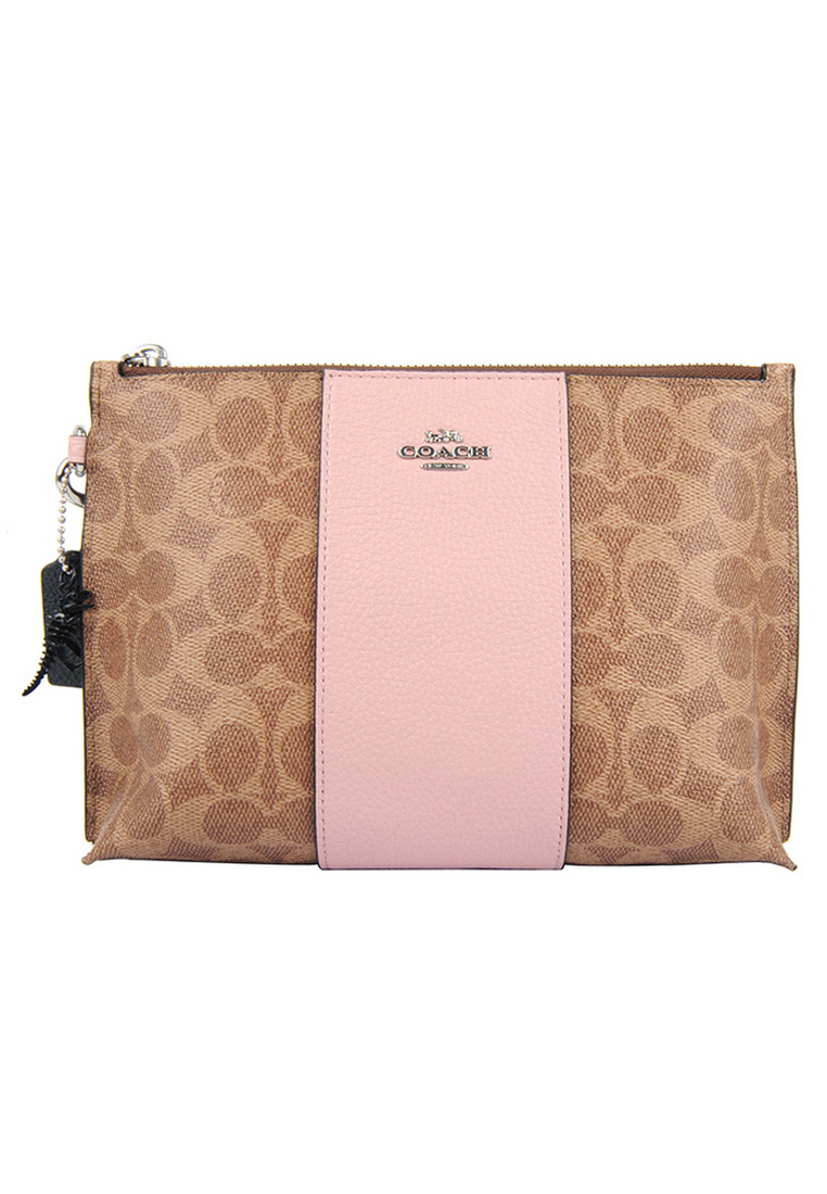 COACH Charlie Pouch Bag in Pink