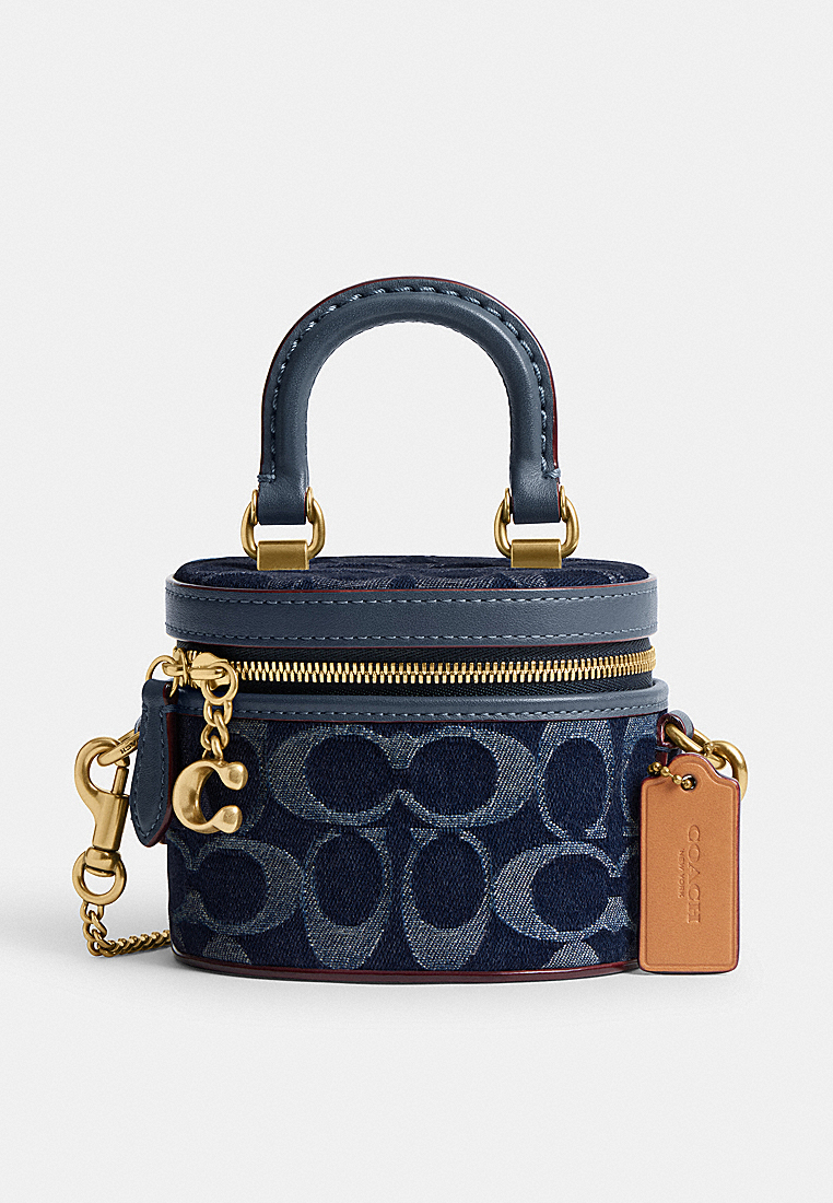 Coach Trail Crossbody Bag 12 In Signature Denim