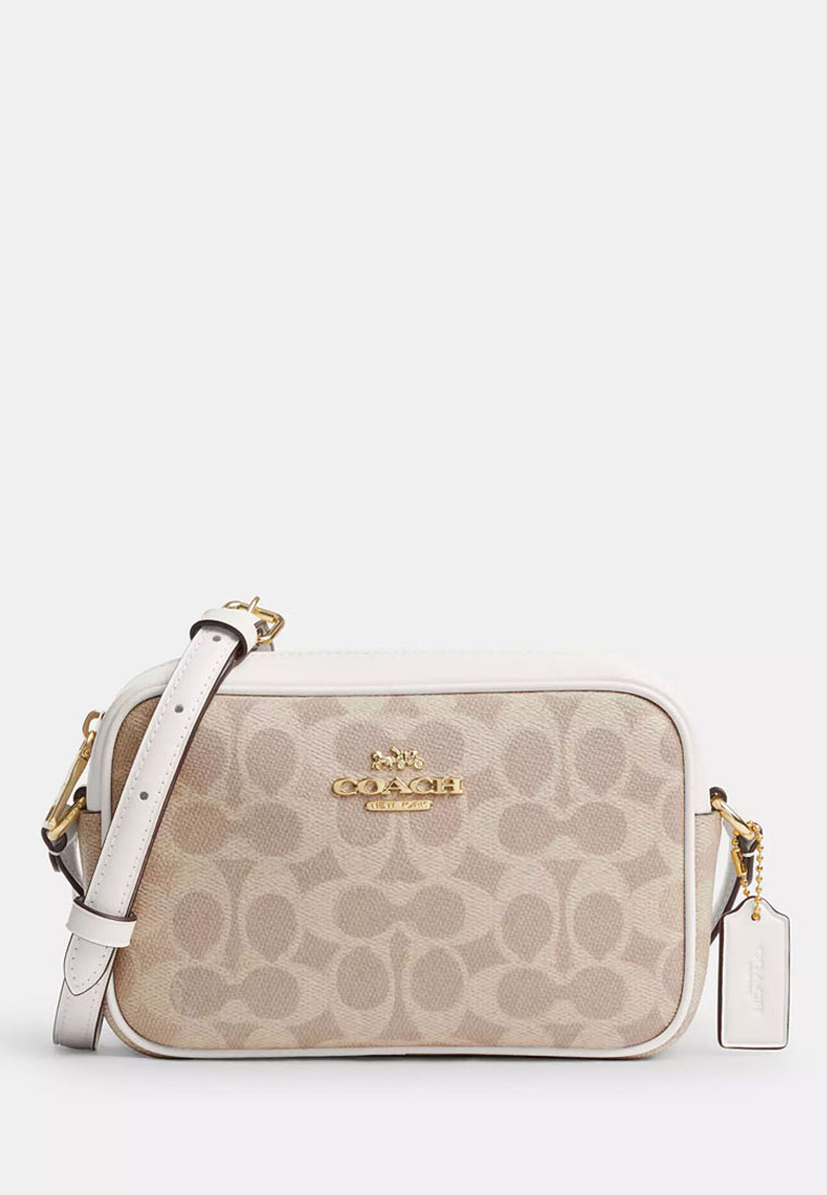 COACH Mini Jamie Camera Bag In Signature Canvas