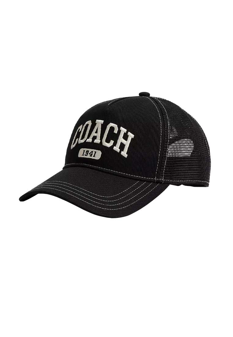 COACH Coach 1941 Varsity Trucker Hat Black CCN87