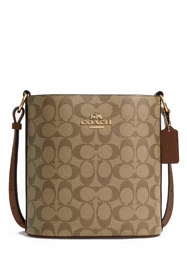 COACH Sophie Bucket Bag In Signature Canvas