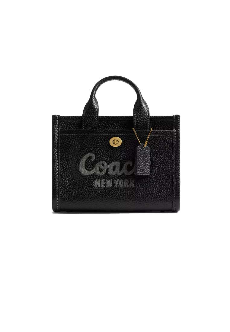 COACH Cargo Tote Bag 20 Black CAO26