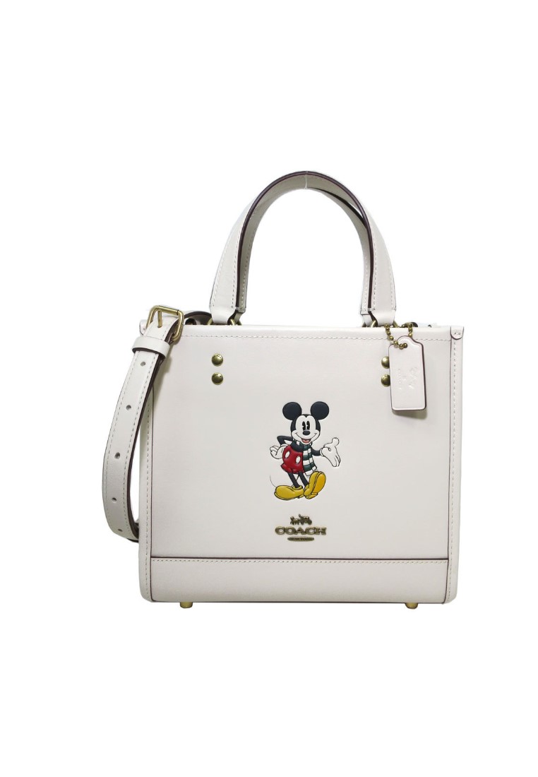 COACH Disney X  Coach Tote Bag 22 With Mickey Mouse  (CM843) – B4/ Chalk Multi