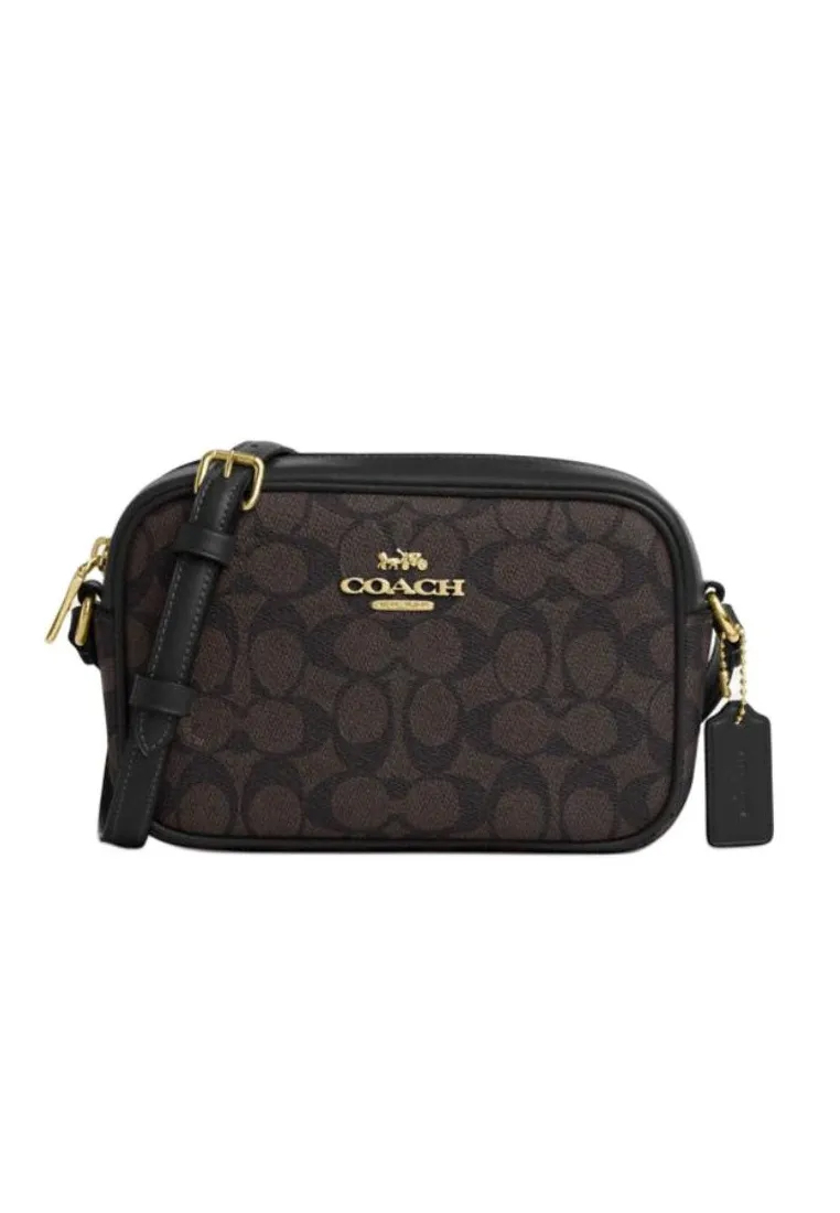 COACH Mini Jamie Camera Bag In Signature Canvas Cy752