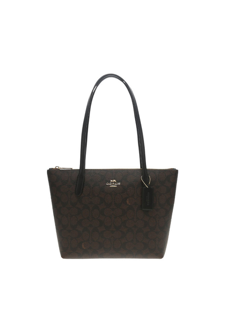 COACH Women's Fiona Zip Tote Bag In Signature Canvas CBT18