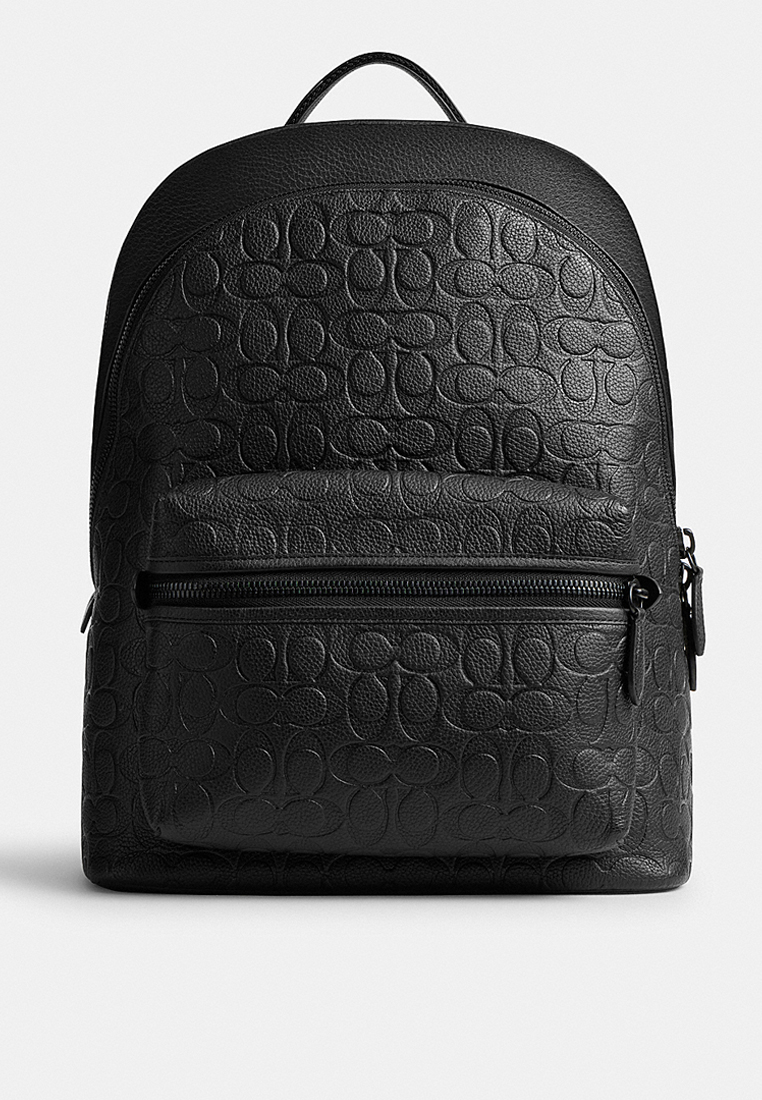 Coach Charter Backpack In Signature Leather