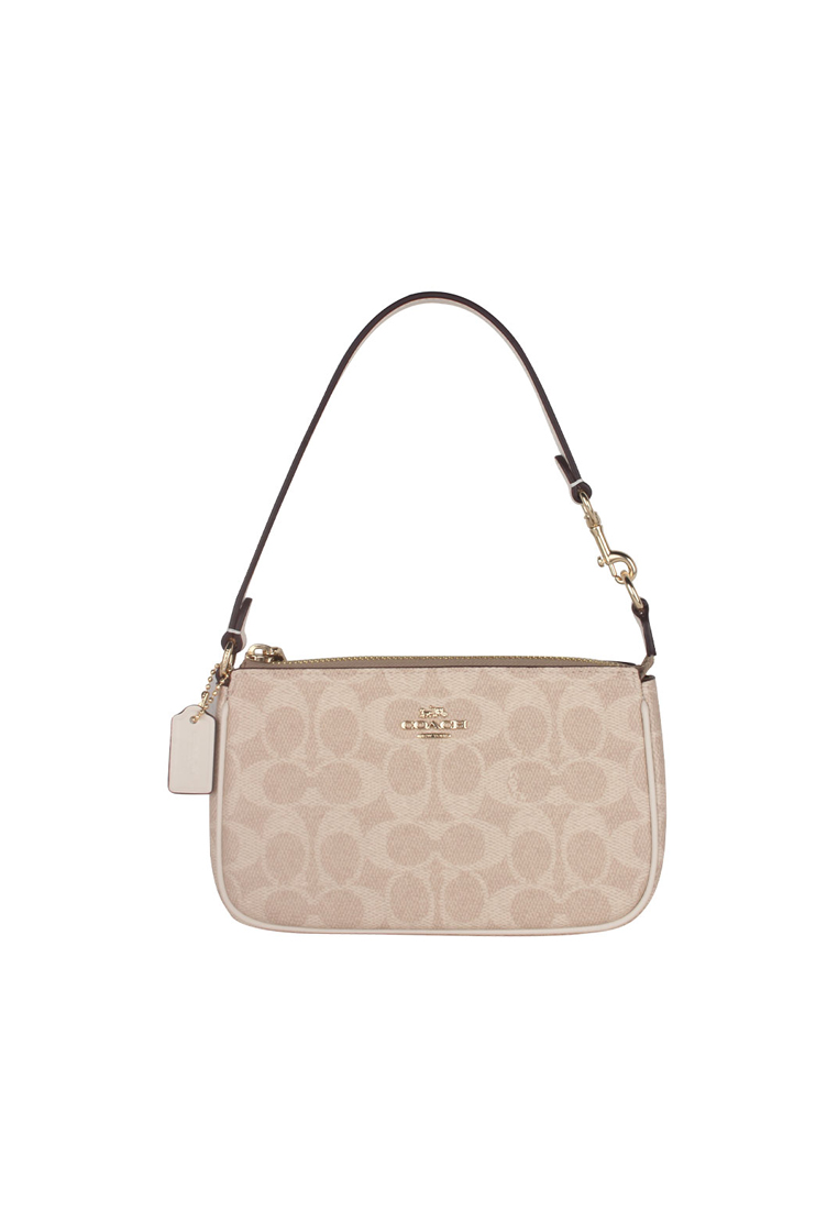 COACH Nolita 19 Shoulder Bag In Signature Canvas Sand Chalk CW426