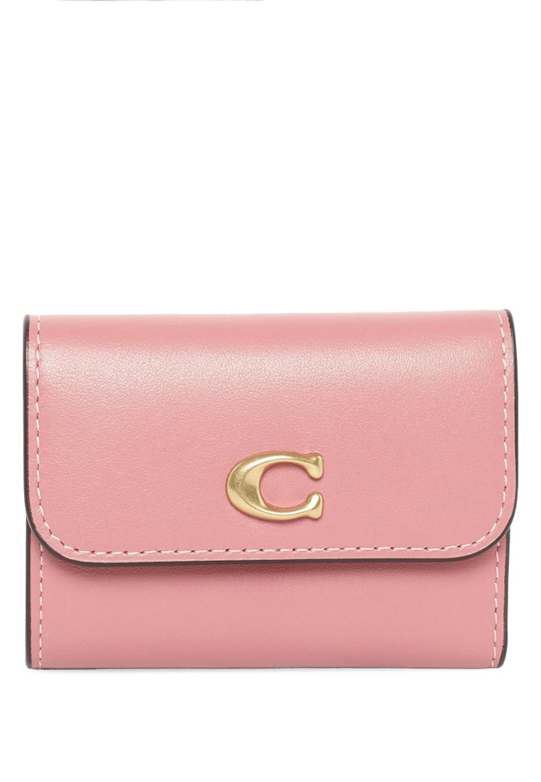 COACH Essential Card Holder Wallet - Peony