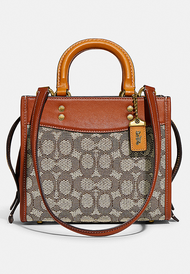 Coach Rogue Bag 20 In Signature Textile Jacquard