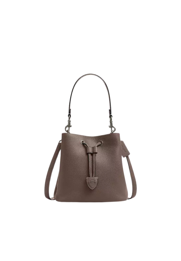 COACH Coach Rowan Bucket Bag In Dark Stone CBH06