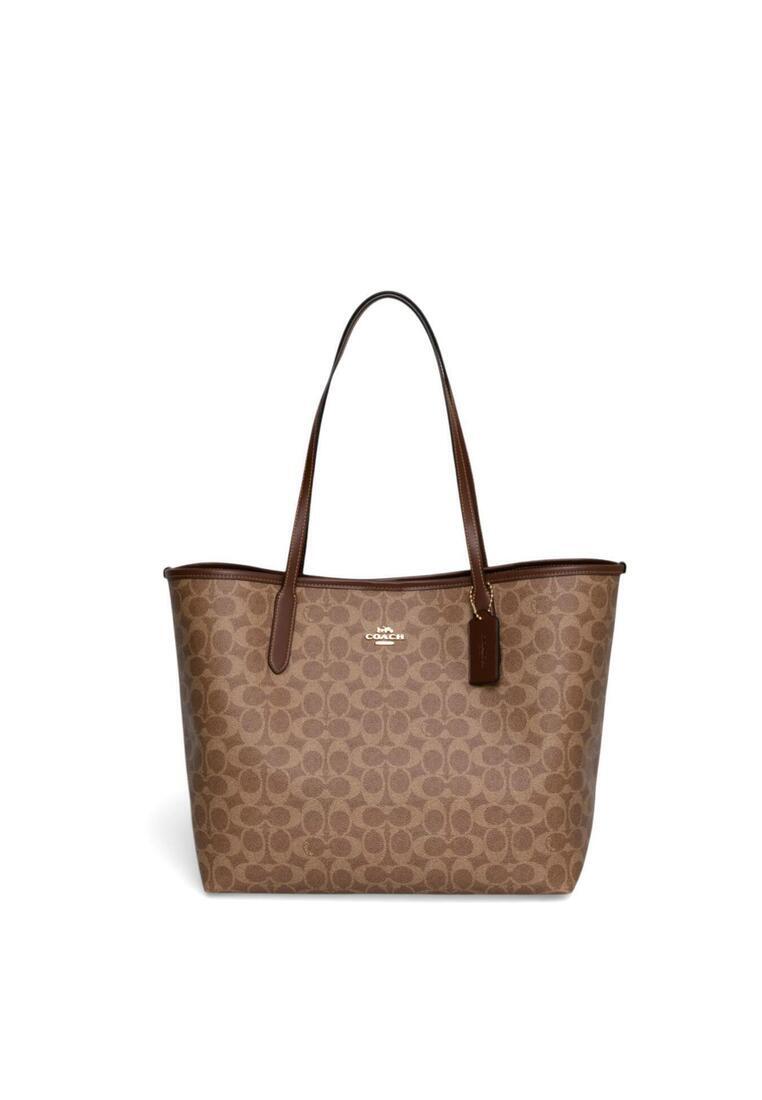 COACH Coated Canvas Tote Bag